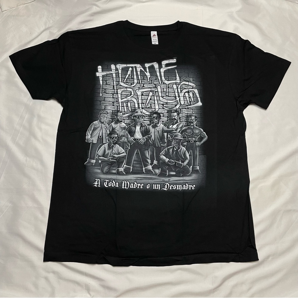 Homeboys Homie Gangster A Toda Madre Mexico T-Shirt